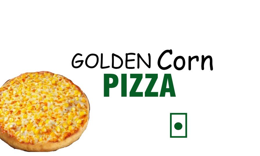 golden corn pizza